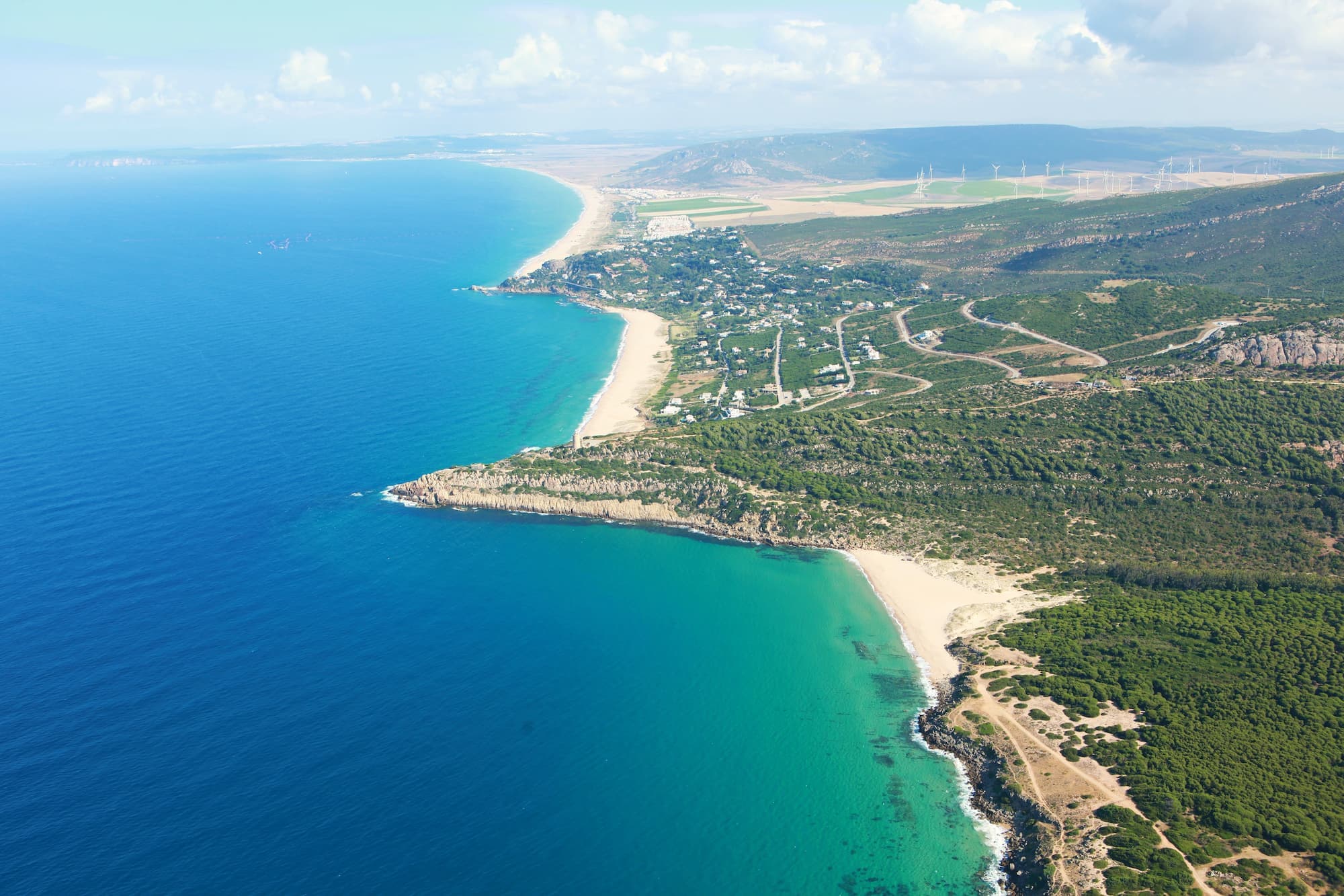 Vista aérea de Atlanterra