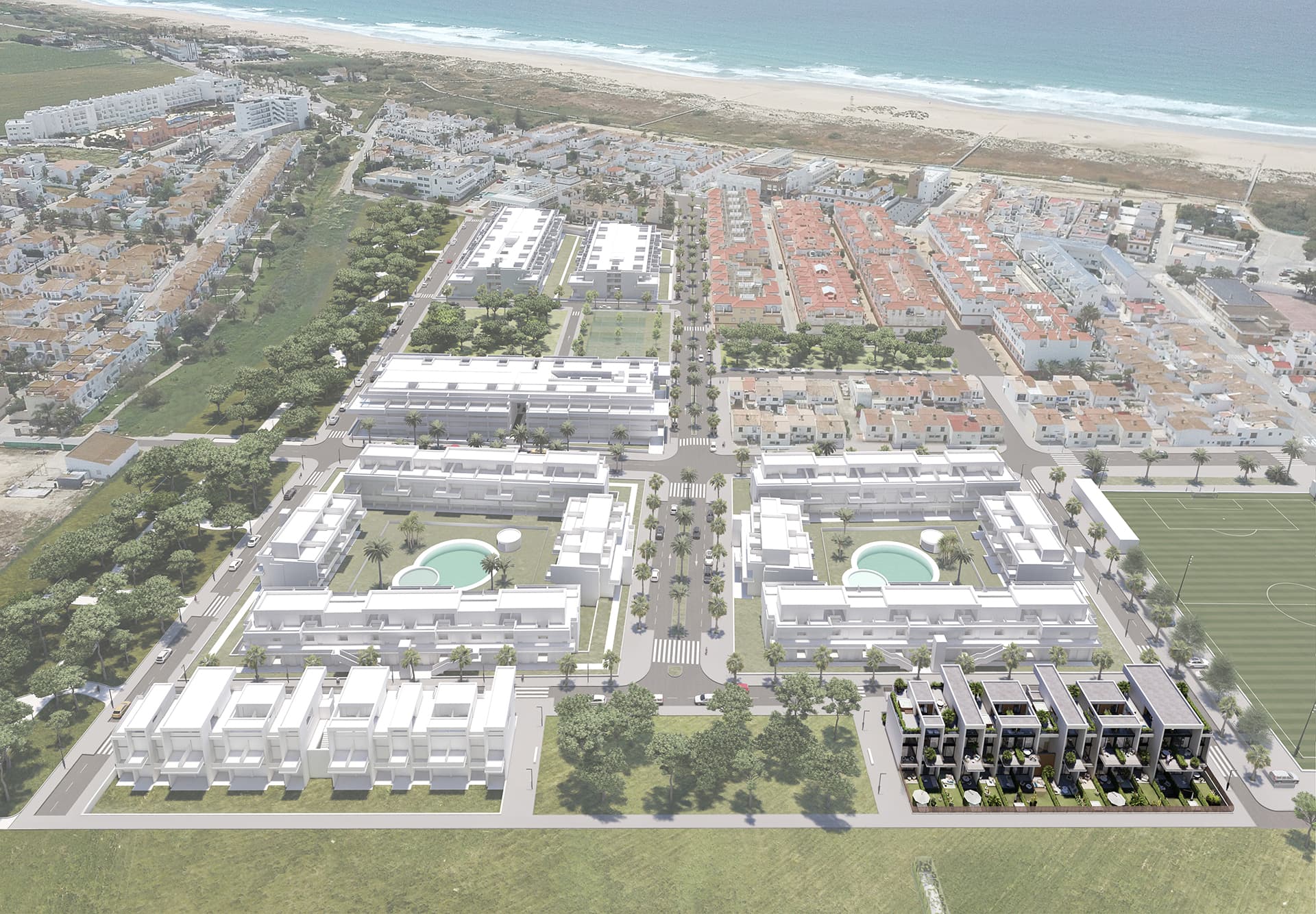 Vereda Zahara - Arquitectura moderna de dúplex en Zahara de los Atunes con diseño premium