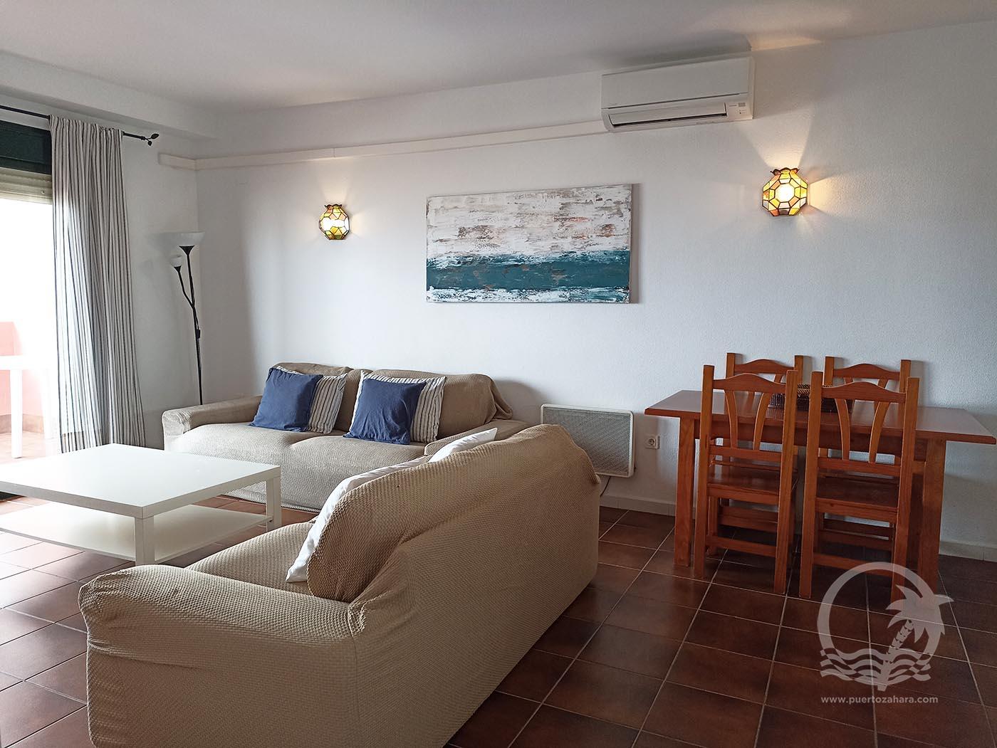 Apartamento de 2 dormitorios y 1 un baño con vistas al mar en la urbanización Costa Zahara en Atlanterra - Fotografía inmueble