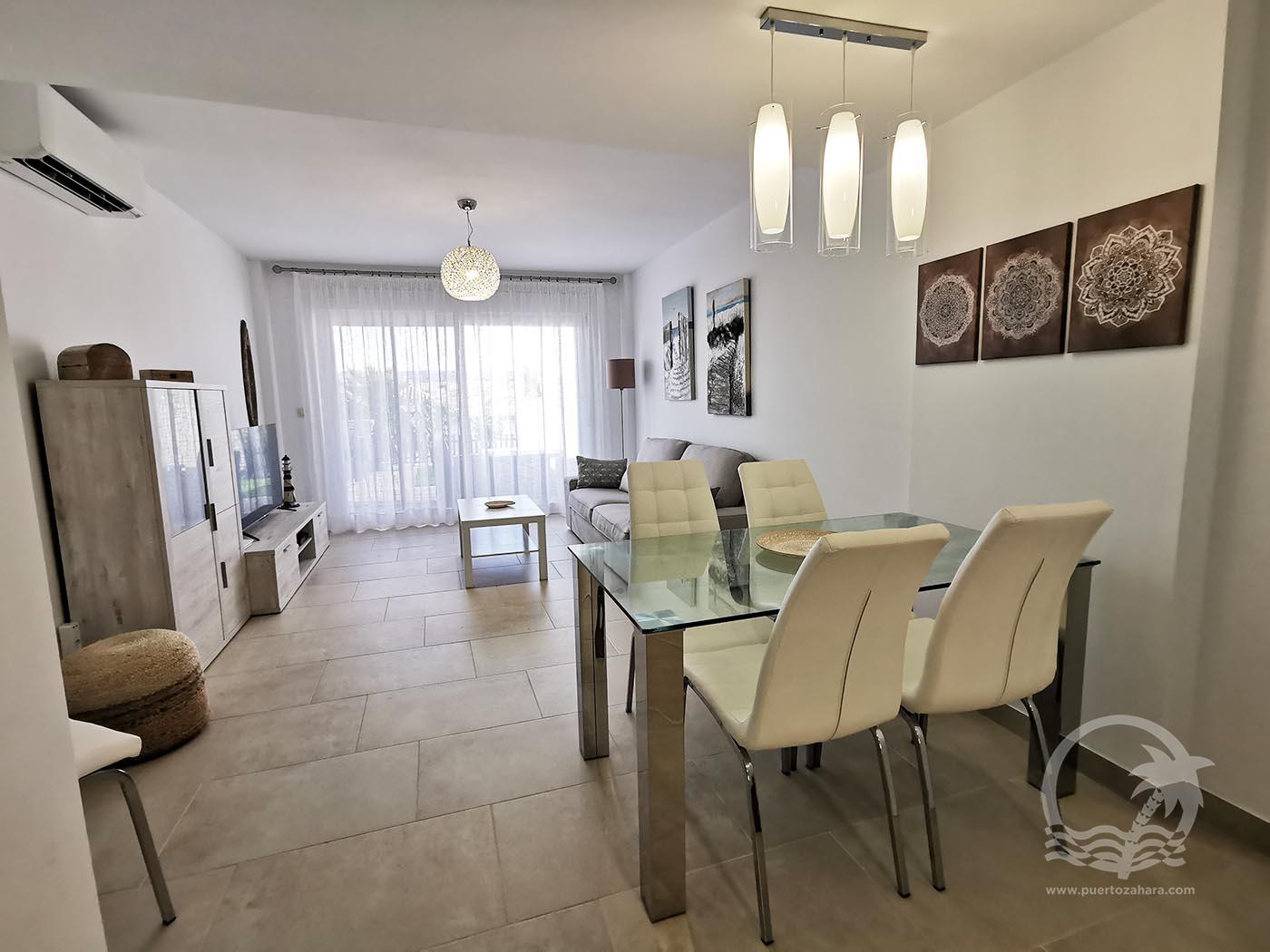 Dúplex de 2 dormitorios 2 baños y 1 aseo en la urbanización Miradores en Atlanterra - Fotografía inmueble