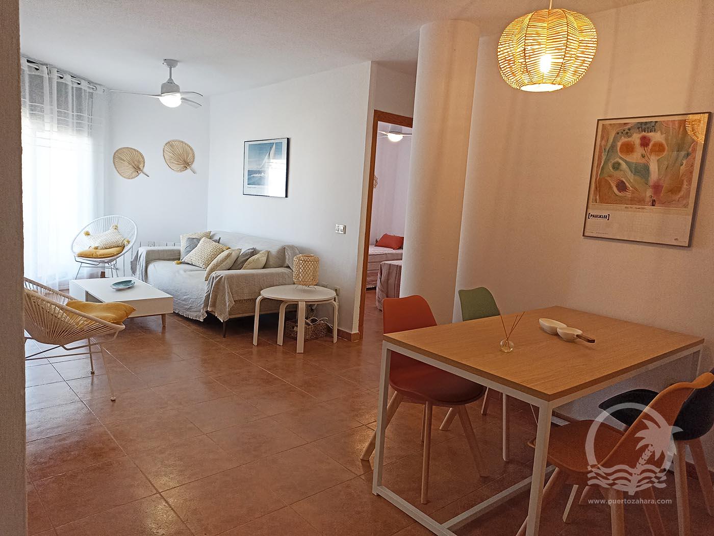 Apartamento de 2 dormitorios y 1 baño en la urbanización Atlanterra Playa en Atlanterra - Fotografía inmueble