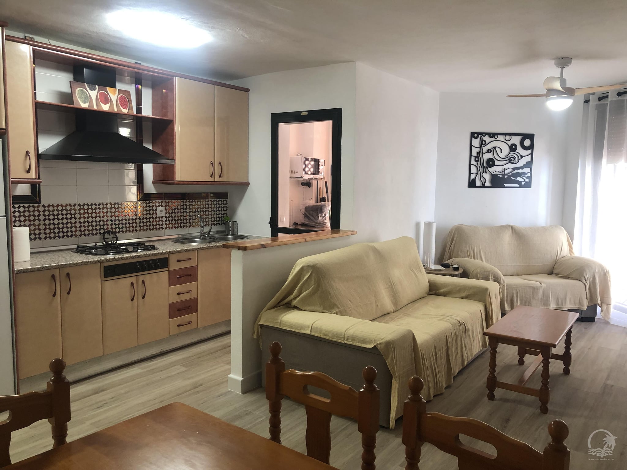 Apartamento de 2 dormitorios y 1 baño en la urbanización Atlanterra Playa en Atlanterra - Fotografía inmueble