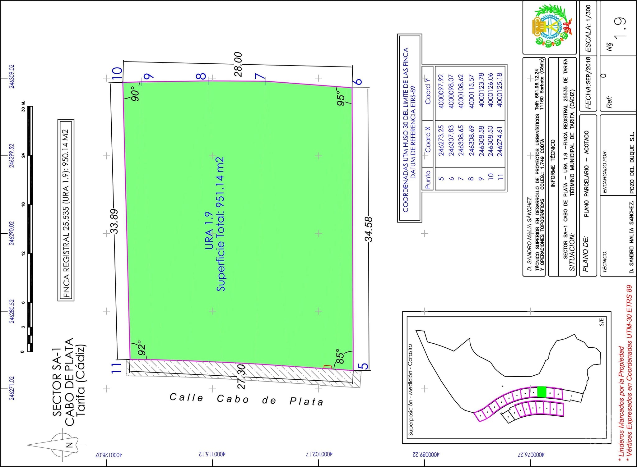 EN VENTA ÚLTIMAS PARCELAS URBANIZABLES EN ATLANTERRA. - Imagen de la propiedad