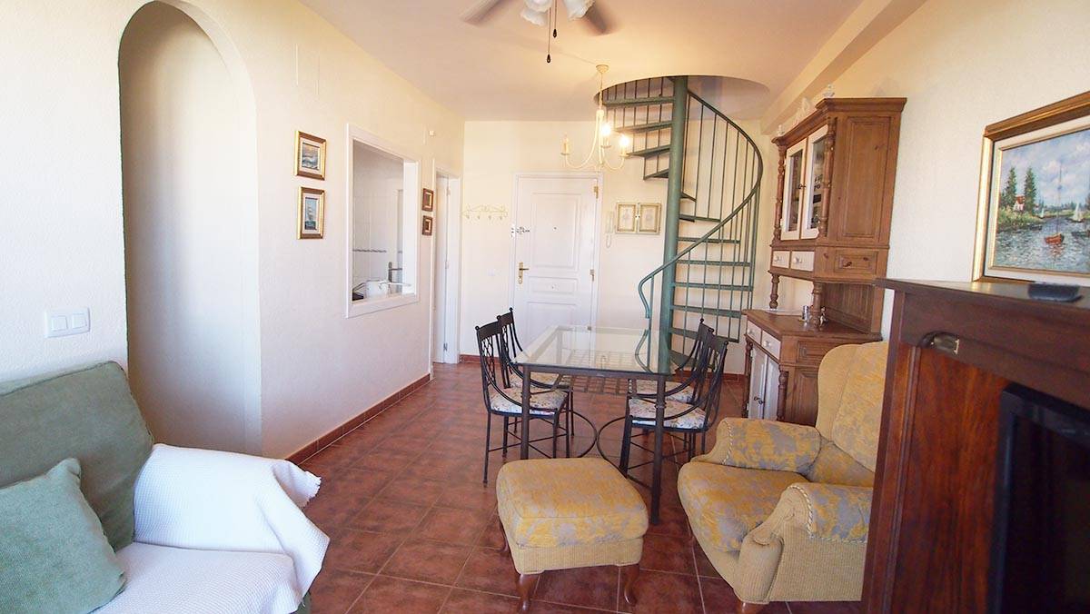 En venta Ático dúplex con vistas al mar en la urbanización Mar de Plata. - Imagen de la propiedad
